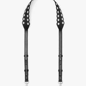 Michael Kors Scalloped Leather shoulder strap